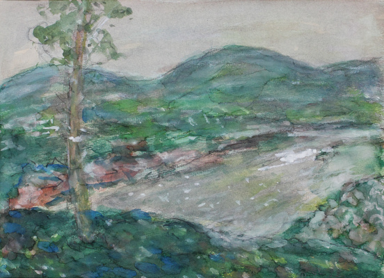 Рыбченков Борис Фёдорович. Приуралье. В утренней дымке